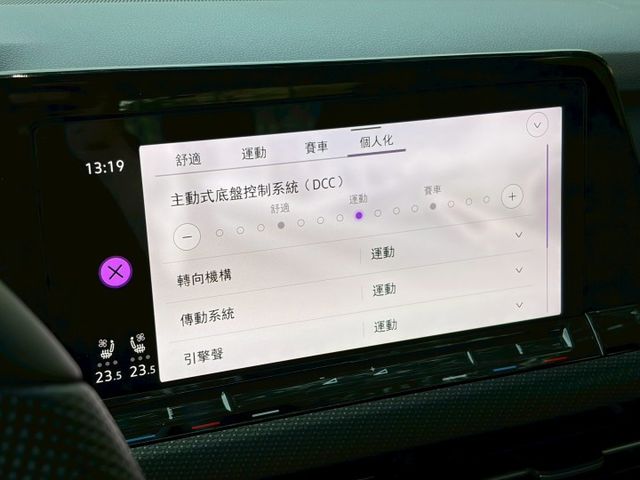 Golf R 原鈑 披著掀背外皮的性能猛獸 搭載強悍動力與四驅操控 直線超快 彎道夠穩 日常代步與熱血駕馭一次滿足  第12張相片