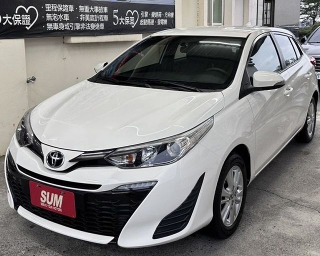 潔承汽車｜YARIS｜1.5｜省油｜省稅｜全新安卓機｜實跑6.4萬｜YES認證  第2張相片