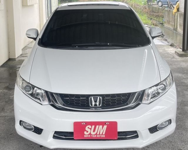 潔承汽車｜2016｜CIVIC｜9.5代｜1.8｜VTi-S版｜天窗｜安卓主機｜HID頭燈｜只跑7.2萬｜YES認證  第1張相片