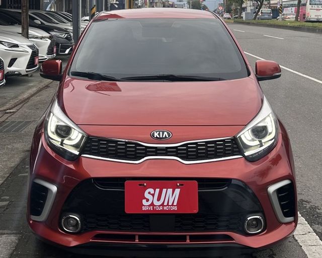 潔承汽車｜Picanto｜1.2｜GT-Line｜免鑰匙｜原鈑件｜實跑8萬1｜已認證  第1張相片