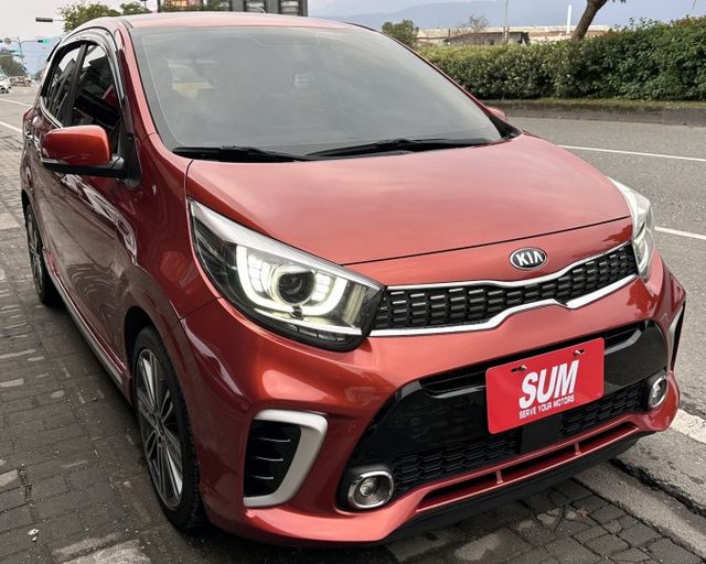 潔承汽車｜Picanto｜1.2｜GT-Line｜免鑰匙｜原鈑件｜實跑8萬1｜已認證  第2張相片