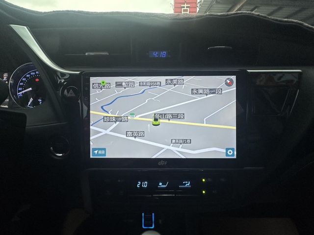 潔承汽車｜ALTIS｜1.8｜11.5代｜豪華版｜安卓主機｜衛星導航｜倒車顯影｜定速｜原鈑件｜只跑11.2萬｜可認證  第5張相片