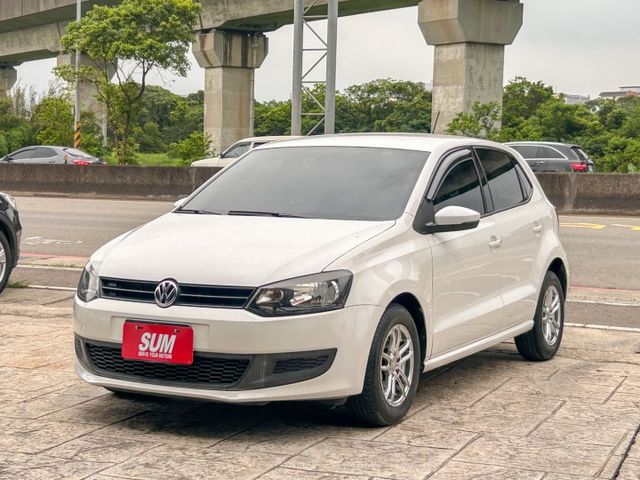 【新手圓夢/代步首選】2011 VW POLO 1.4 | 白色 | 德系工藝 | 安全性極高  第1張相片