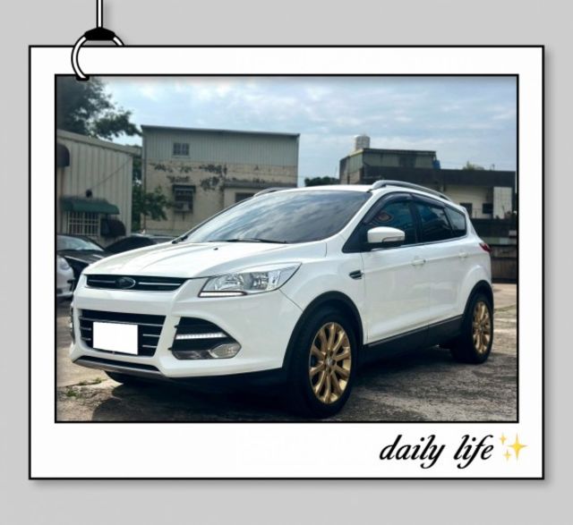 2015年 福特 KUGA 1.5T 時尚經典型 最頂級  小改後 全車原版件  第1張相片