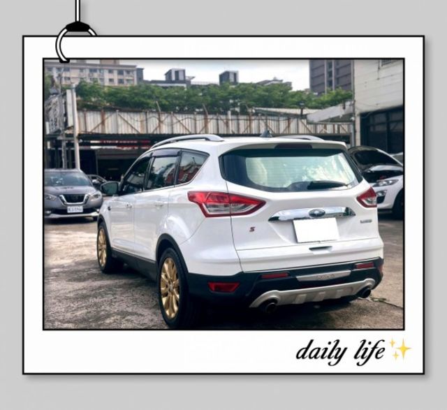 2015年 福特 KUGA 1.5T 時尚經典型 最頂級  小改後 全車原版件  第3張相片