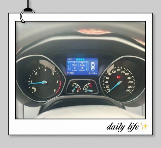 2014年 福特 FOCUS 2.0 柴油 5門  認證車 原版件  第5張相片