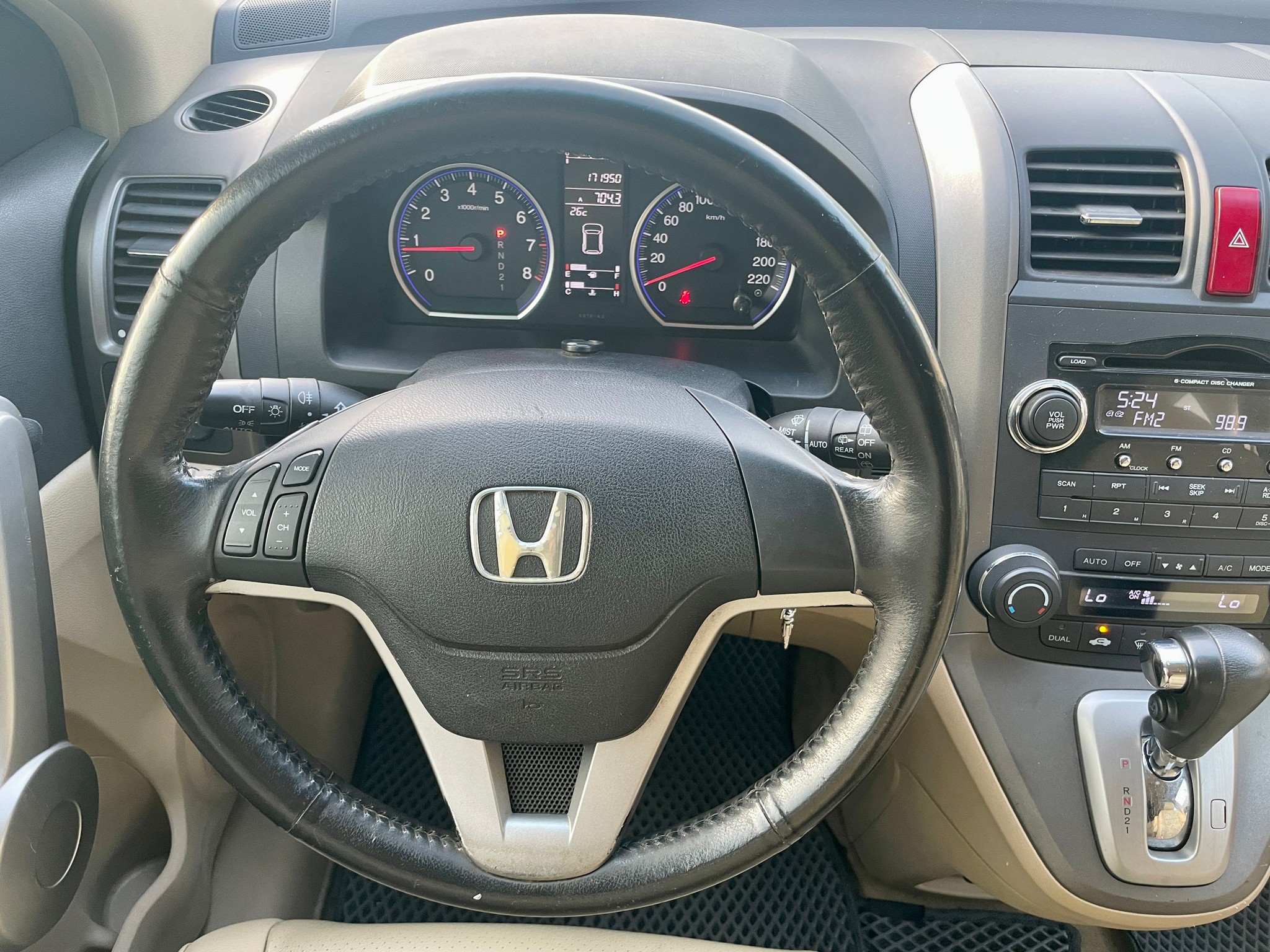 2007年 本田 CRV 2.0 灰  第4張相片