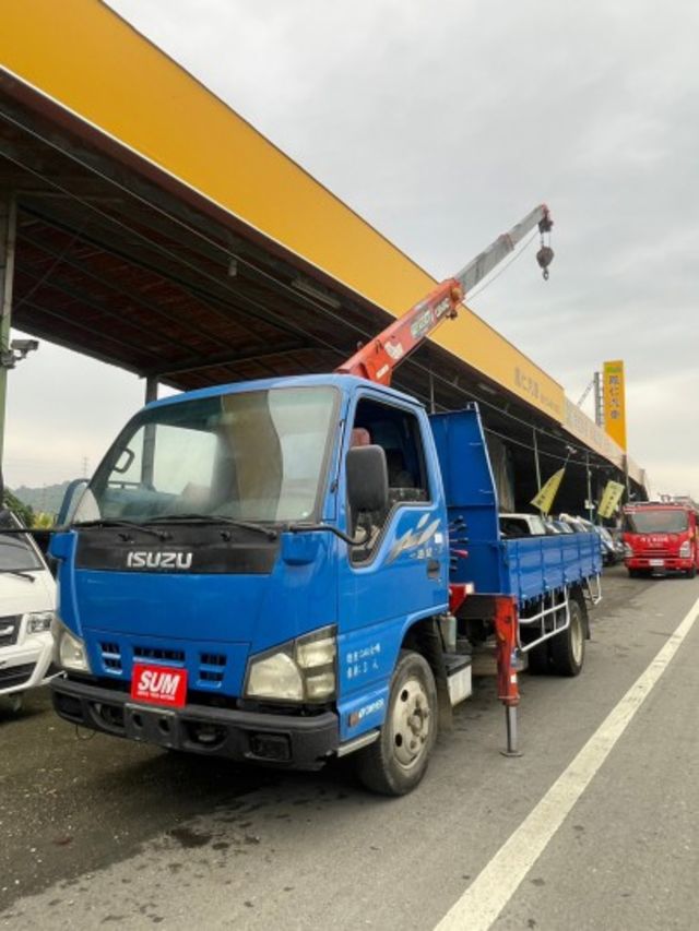 2008年 ISUZU 五十鈴 14.5呎貨斗 三節日本吊桿  第2張相片