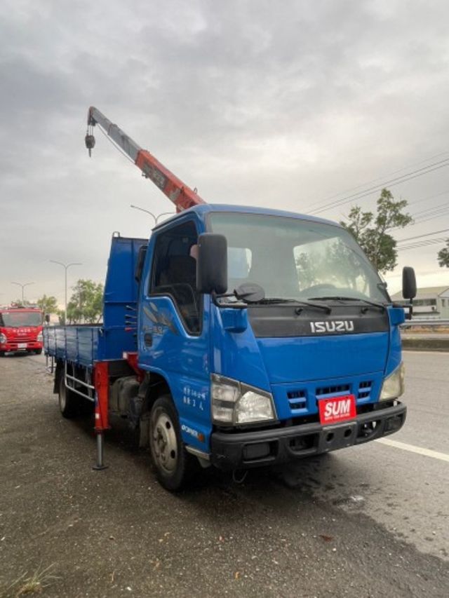 2008年 ISUZU 五十鈴 14.5呎貨斗 三節日本吊桿  第4張相片
