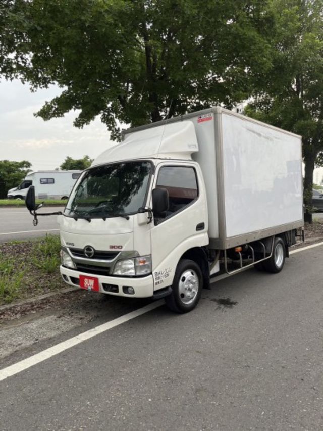 2012年 HINO 300  11.5呎 廂式 自動上掀式後箱 升降尾門  第4張相片