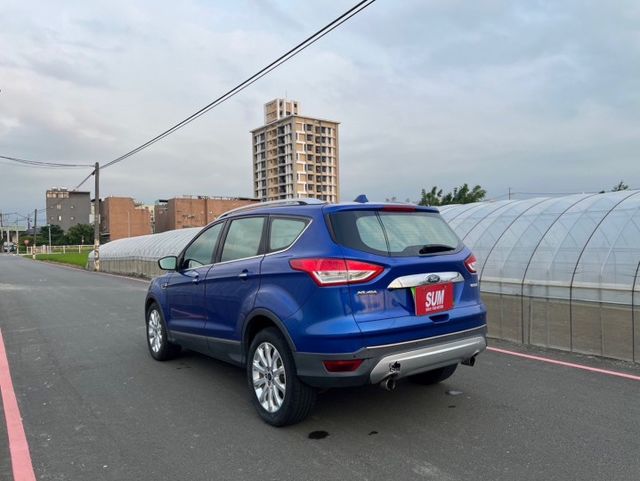 ２０１４　福特　ｋｕｇａ　１．６　渦輪　特殊鑽藍　便宜大碗超優質休旅車  第4張相片