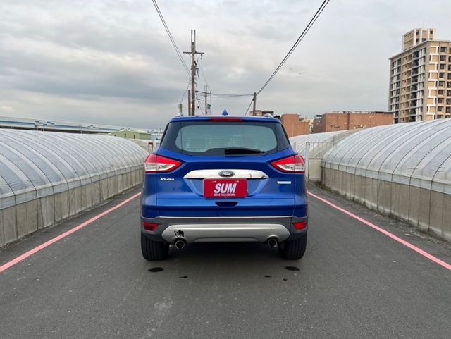 ２０１４　福特　ｋｕｇａ　１．６　渦輪　特殊鑽藍　便宜大碗超優質休旅車  第5張相片
