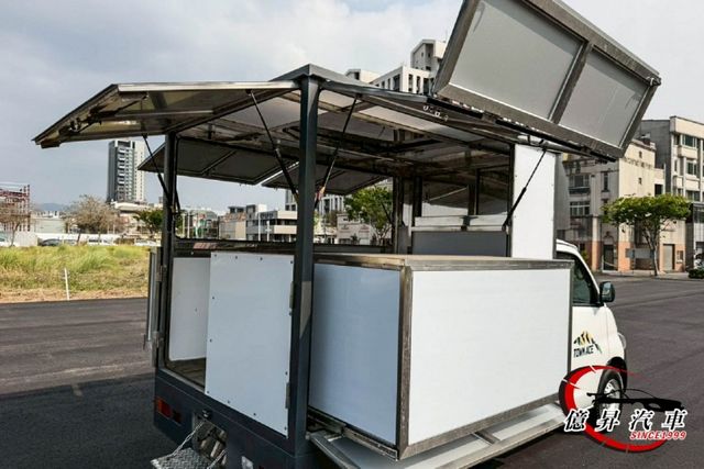 僅跑190公里，全新改裝餐車，行照已合法變更，回家可直接賺錢!  第1張相片