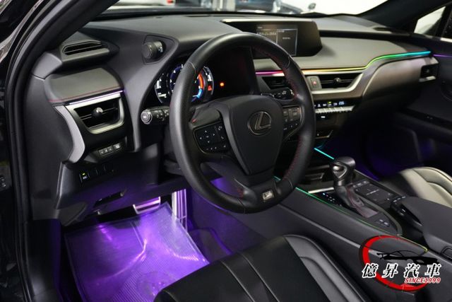 稀有F-SPORT版本，鐵枝標牌，專屬外觀空力套件、跑車化座椅、F版本方向盤  第9張相片