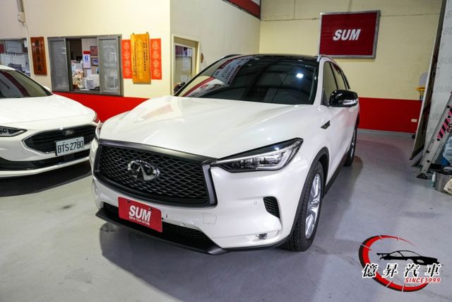 QX50風尚版，僅跑5.9萬公里，ACC跟車、360度環景、抬頭顯示器、電動尾門  第1張相片
