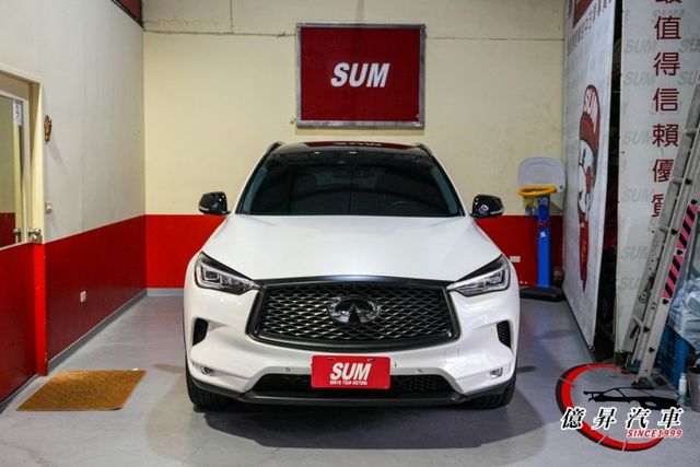 QX50風尚版，僅跑5.9萬公里，ACC跟車、360度環景、抬頭顯示器、電動尾門  第3張相片