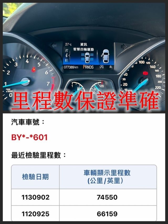 FORD福特 KUGA  第17張相片