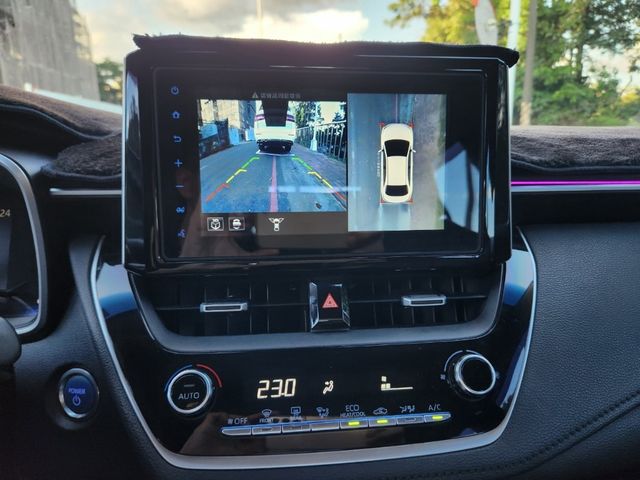 360環景 摸門 一鍵啟動 定速 盲點 ACC跟車 Toyota 豐田 COROLLA ALTIS HYBRID  第10張相片