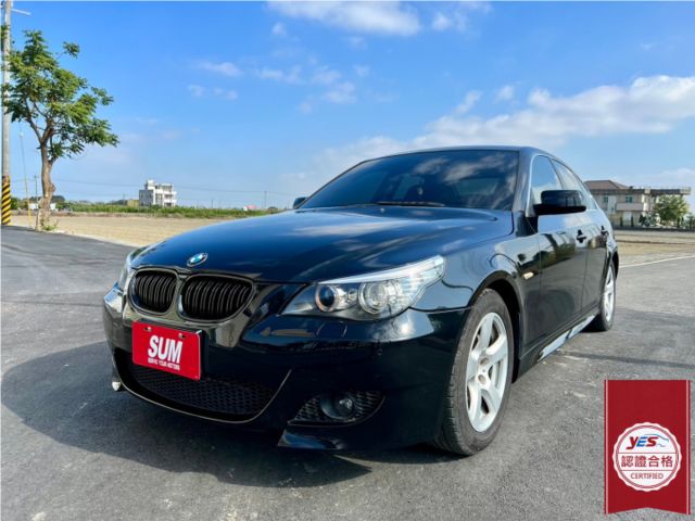 E60 530I 黑武士 #認證車中古車#實車實價#雙前電動記憶座椅#天窗#雙區恆溫空調  第1張相片