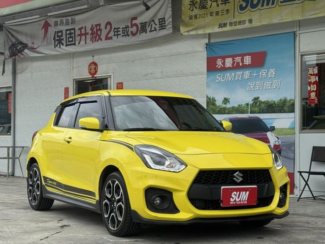 稀有車款 1.4渦輪增壓 SWIFT SPORT手排 市場限量 一手車原鈑件  第1張相片