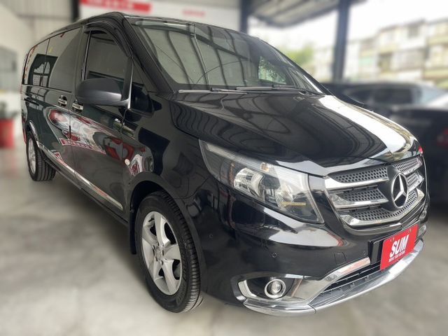 正17年 Vito 9人座 定速 安卓機 電折後視鏡 倒車影像 可全貸 買到賺到  第1張相片