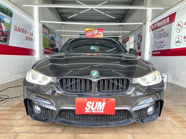 2012年 BMW 318D 2.0c 原鈑件 改M包 ✔️賞車前請先電話預約  可可24小時都在線等待  第2張相片