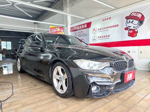 2012年 BMW 318D 2.0c 原鈑件 改M包 ✔️賞車前請先電話預約  可可24小時都在線等待  第3張相片