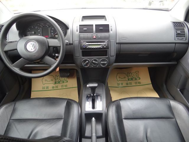 2004年福斯 POLO 1.4 藍色  第6張相片