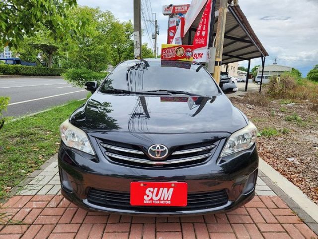 2012年TOYOTA ALTIS J版 1.8 黑色  第2張相片