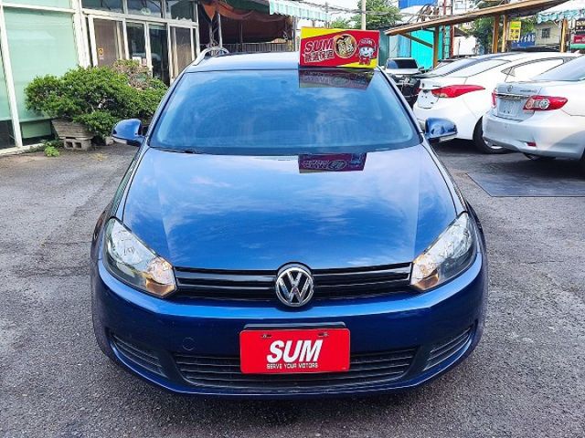 2011年福斯 GOLF VARIANT 1.4 TS1 1.4 倒車雷達 倒車影像 藍色  第2張相片
