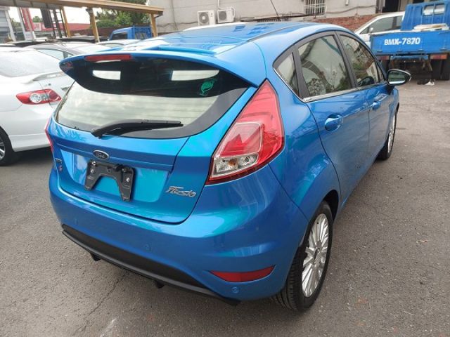 2017年福特 FIESTA S I-KEY 液晶螢幕 衛星導航 1.0 藍色  第18張相片