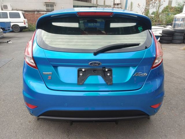 2017年福特 FIESTA S I-KEY 液晶螢幕 衛星導航 1.0 藍色  第19張相片