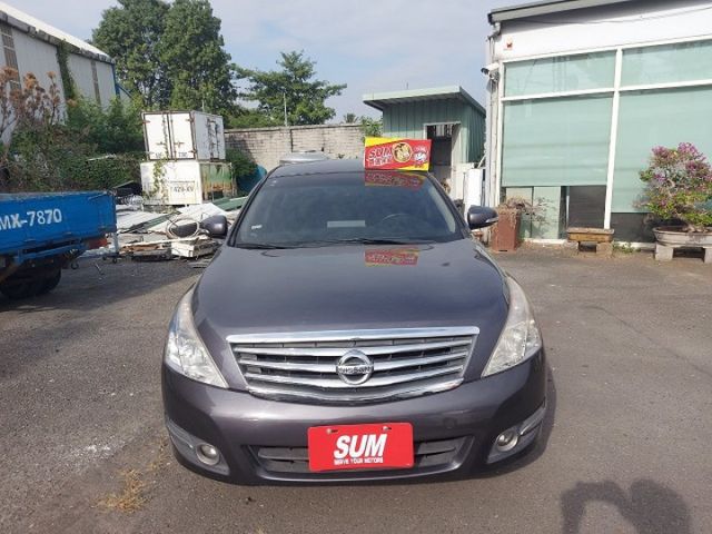 2010年日產 TEANA 2.0 I-KEY 定速 倒車雷達 倒車影像 深紫色  第2張相片