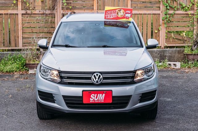 2014年福斯TIGUAN 1.4 TSI 銀色  第2張相片
