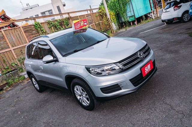 2014年福斯TIGUAN 1.4 TSI 銀色  第3張相片