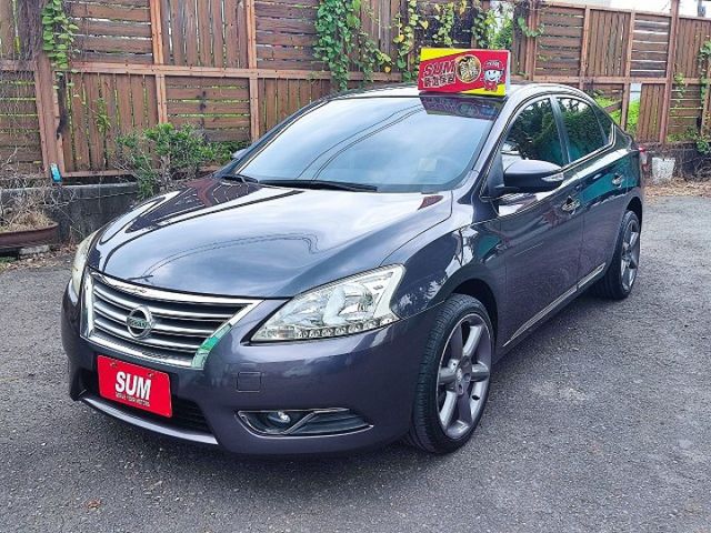 2014年日產 SENTRA 1.8 深灰色 I-KEY 衛星導航  第1張相片