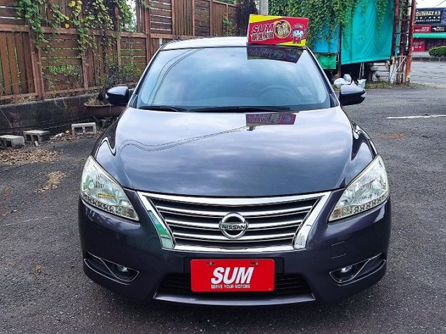 2014年日產 SENTRA 1.8 深灰色 I-KEY 衛星導航  第2張相片