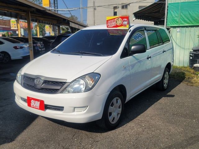 2015年TOYOTA INNOVA 2.0 白色 置放架  第1張相片