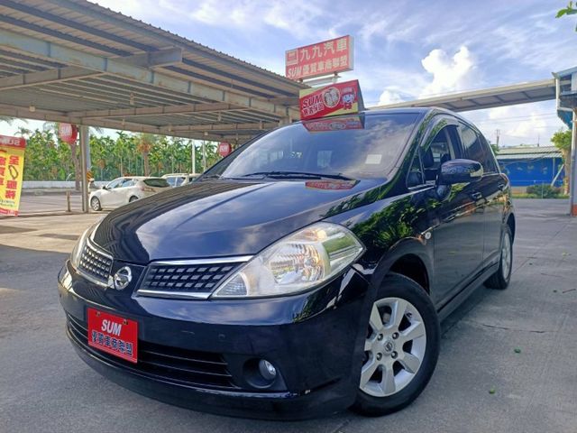 5門1.8TIIDA/便宜代步車/省油大空間/I key/定速/倒車顯影/胎壓偵測/行車記錄器/可全貸  第1張相片