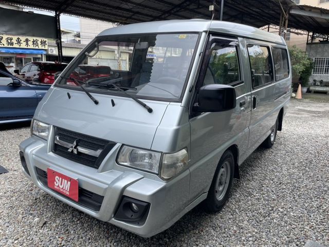 中華 得利卡 兩人座貨車版  空間平整好改裝 露營商用都合適  第1張相片