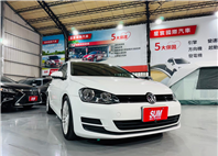 2013/14年VW Golf 1.2 高階版/多功能方向盤/定速/賽車椅/車況非常好/新車103萬  第1張縮圖