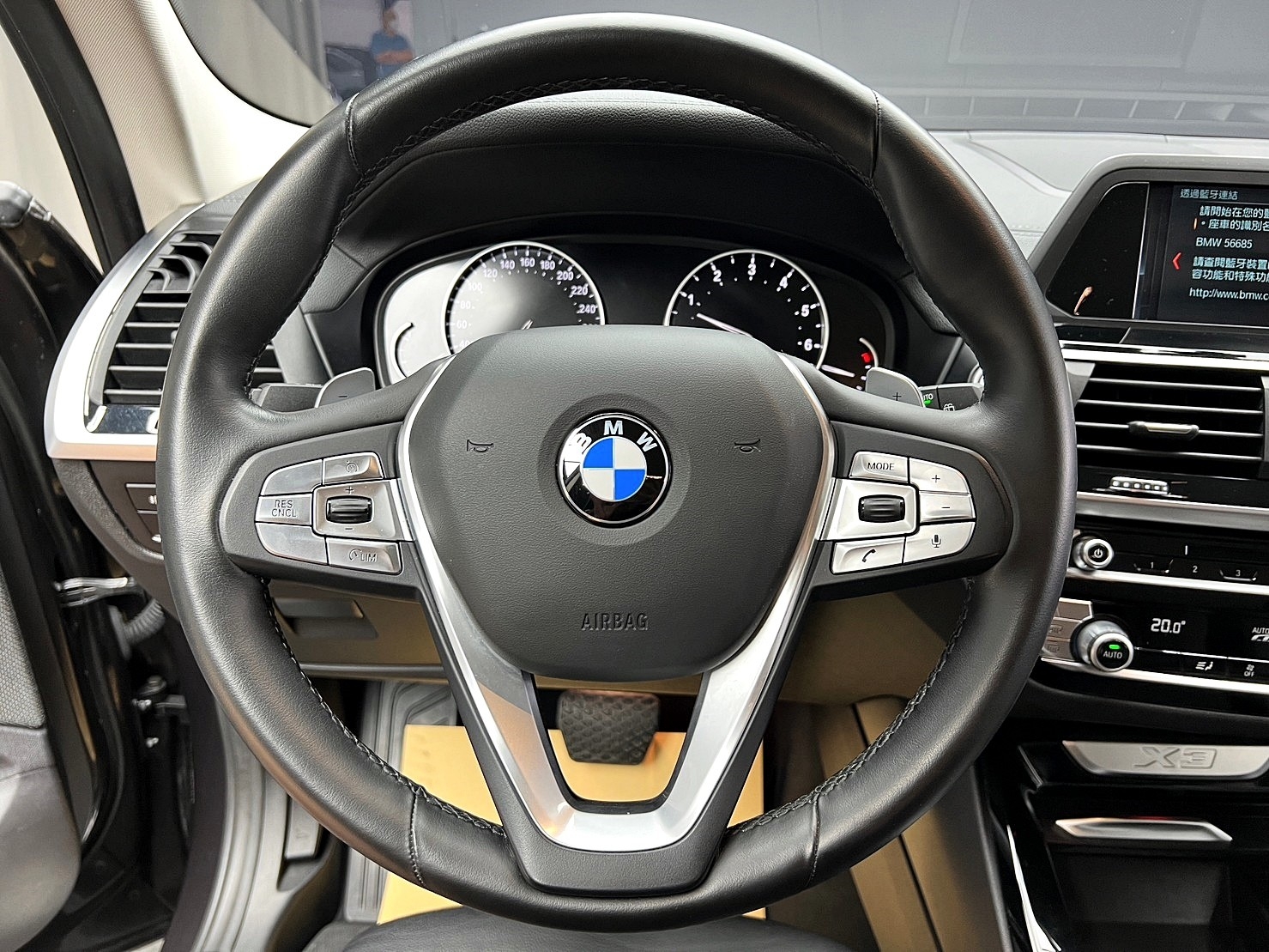 2018 G01型 BMW X3 xDrive30i運動版  實跑10萬公里 2.0汽油 摩天灰 認證車  第6張相片