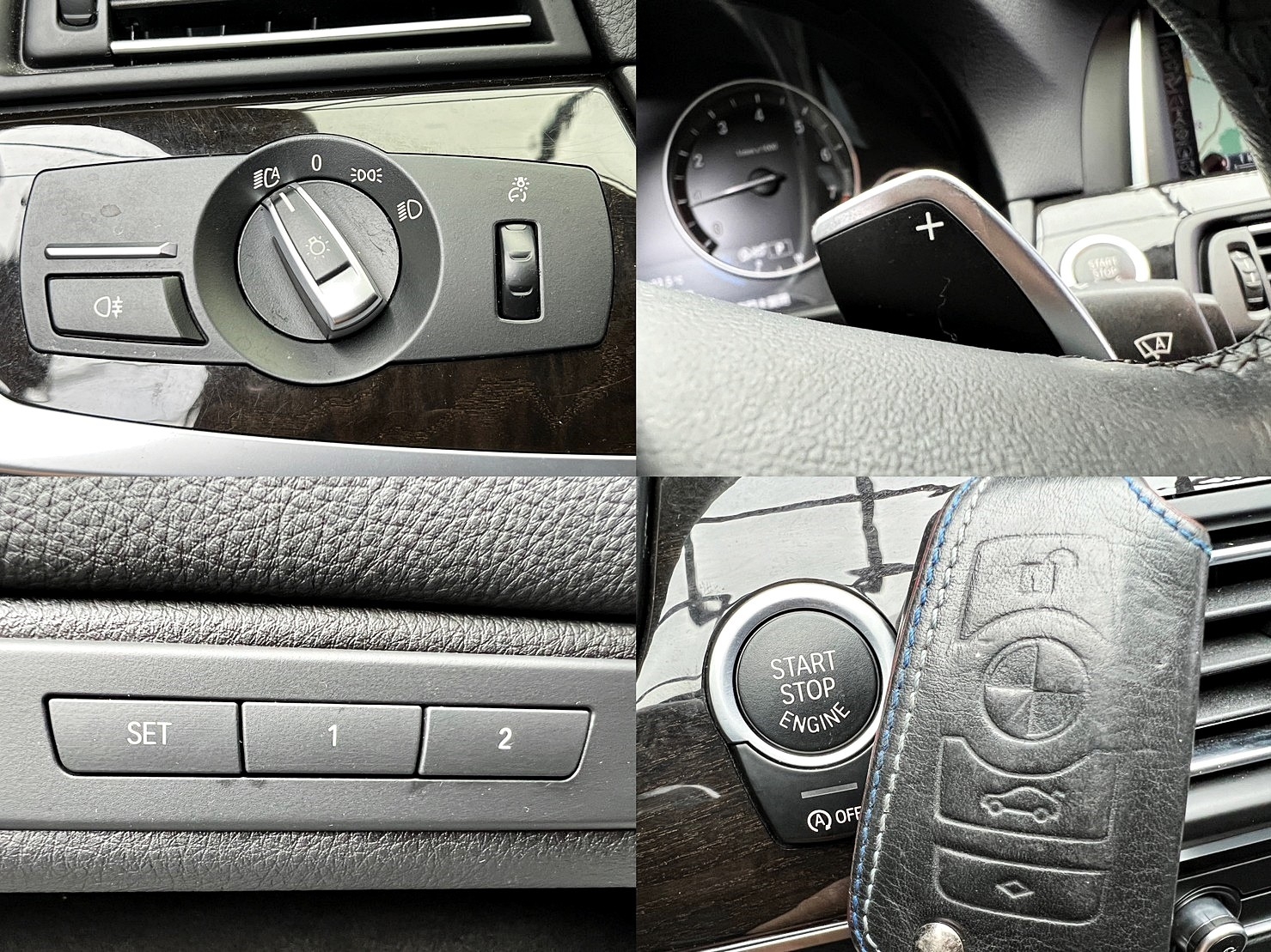 2015 F10型 BMW 520i 2.0汽油 摩天灰  第7張相片