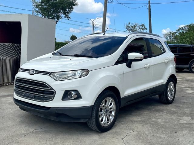 2014 福特 EcoSport 都會尊貴版 ✅進口小休旅✅側開尾門✅免鑰匙✅倒車顯影✅省油  第1張相片