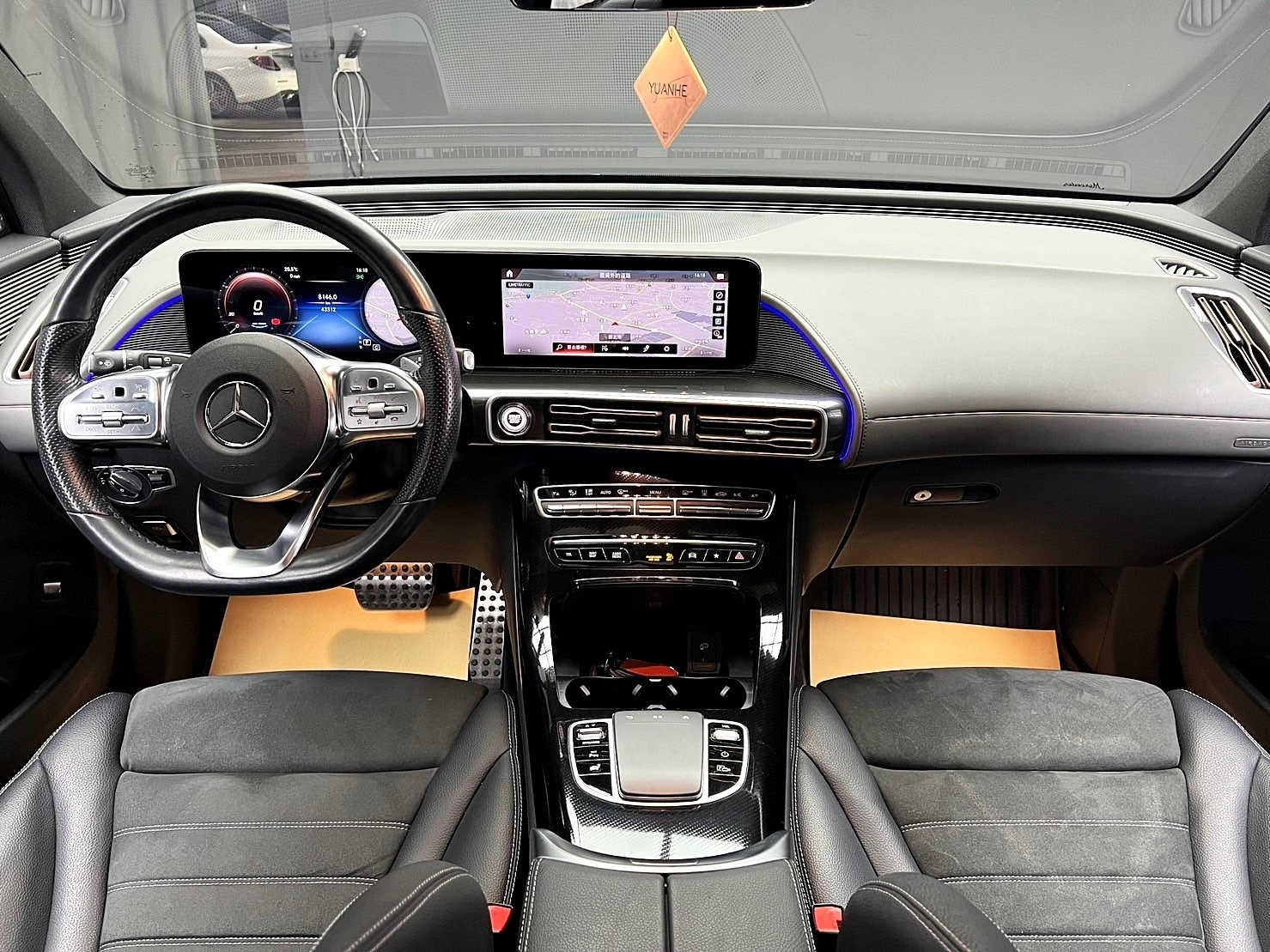 低里程 2020/21 Benz EQC400 4MATIC 運動版『小李經理』元禾國際車業/特價中/一鍵就到  第11張相片