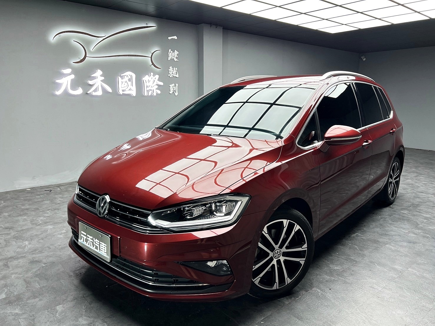 可回原廠 2018 Volkswagen Golf Sportsvan 280TSI Highline『小李經理』元禾國際車業/特價中/一鍵就到  第1張相片