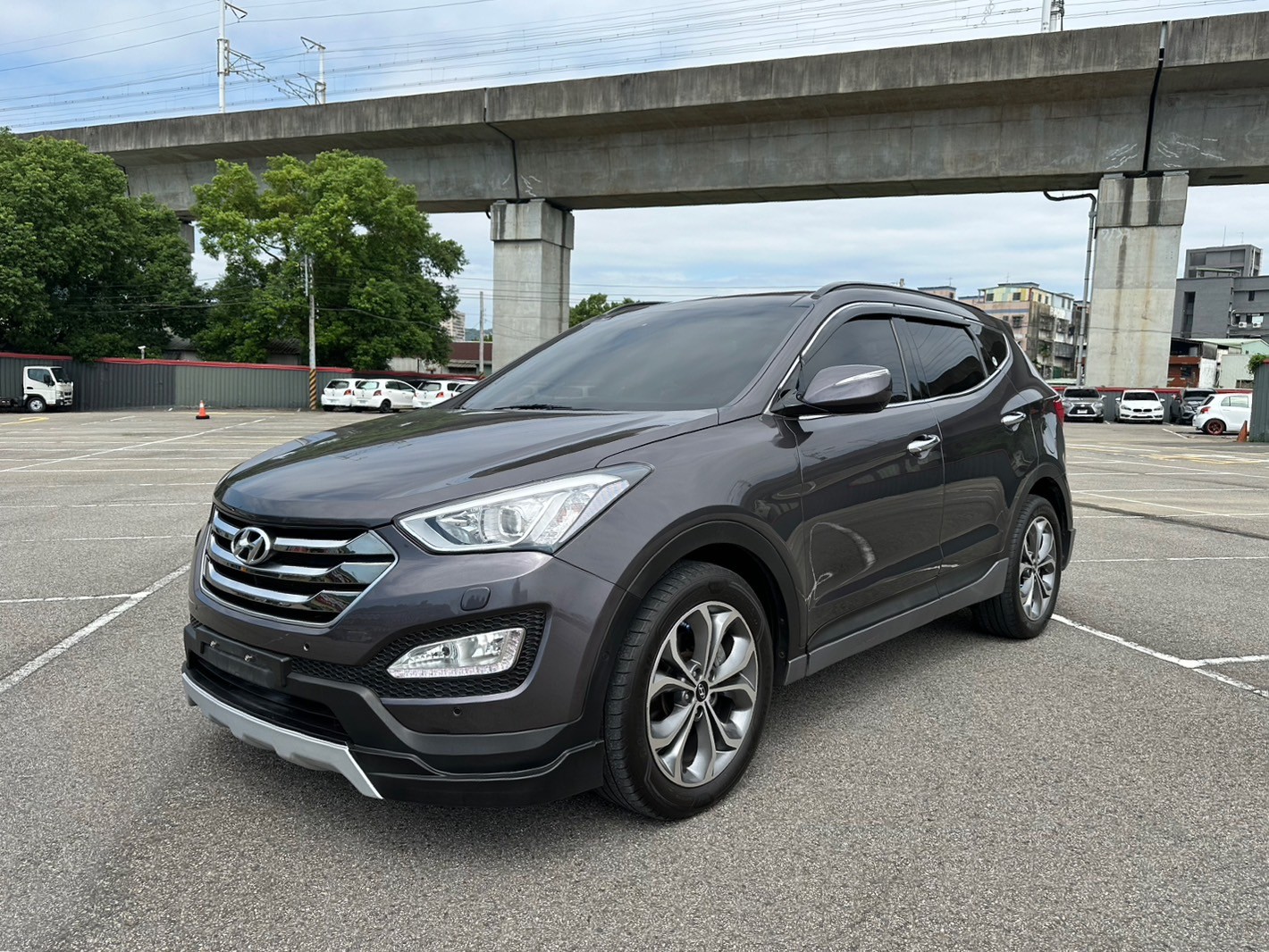 可回原廠 2016 Hyundai SantaFe 4WD領袖款『小李經理』元禾國際車業/特價中/一鍵就到  第1張相片