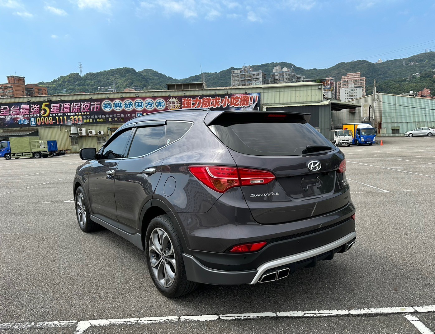 可回原廠 2016 Hyundai SantaFe 4WD領袖款『小李經理』元禾國際車業/特價中/一鍵就到  第3張相片