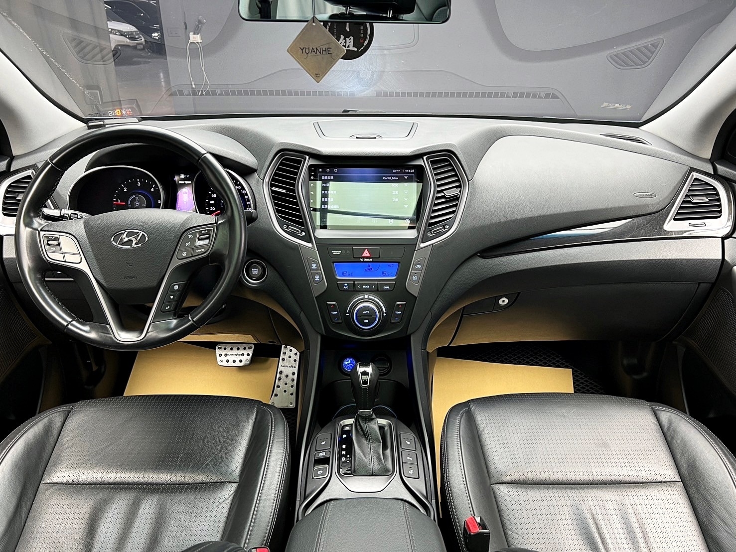 可回原廠 2014/15 Hyundai SantaFe 五人座皇家款『小李經理』元禾國際車業/特價中/一鍵就到  第9張相片