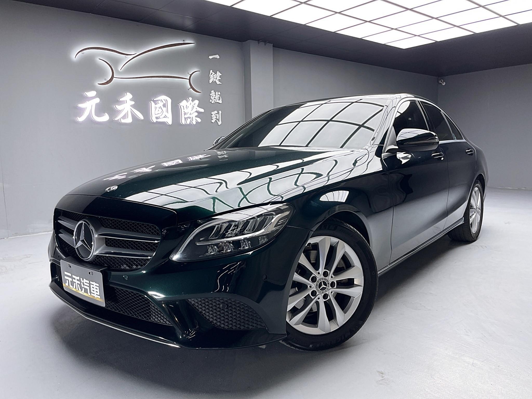 可回原廠 2018 Benz C200 Sedan 星智版 EQ Boost W205型『小李經理』元禾國際車業/特價中/一鍵就到  第1張相片